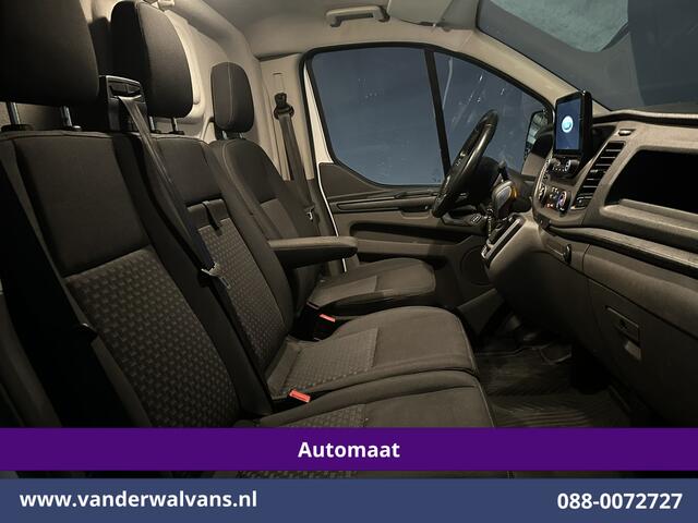 Ford TRANSIT CUSTOM 2.0 TDCI 131pk Automaat L2H1 Euro6 Airco | Camera | Apple Carplay | LED | Cruisecontrol | Trekhaak Android Auto, Stoelverwarming, Verwarmde voorruit, Dakdragers, Parkeersensoren, Bijrijdersbank, Achterklep