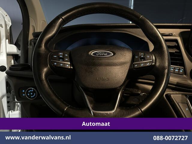 Ford TRANSIT CUSTOM 2.0 TDCI 130pk Automaat L1H1 Euro6 Airco | 2x zijdeur | Navigatie | Apple Carplay | LED | Cruisecontrol | Imperiaal Trekhaak, Android Auto, Parkeersensoren, BPM VRIJ