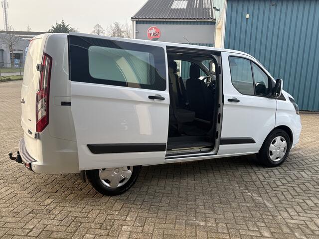 Ford TRANSIT CUSTOM 320 2.0 131Pk TDCI L1H1 Trend DC / Cruise / Airco / 2x SCHUIFDEUR / Trekhaak / Apk t/m 14-01-2027