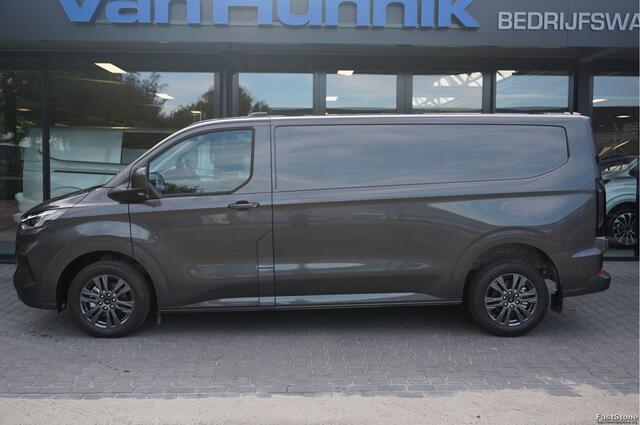 Ford TRANSIT CUSTOM 320L 2.5 PHEV Hybride 233PK Limited PRIJS INCL. BPM !! 13" Navi, Adap. Cruise, Camera, 17" LM, Trekhaak!! NR. HYB007