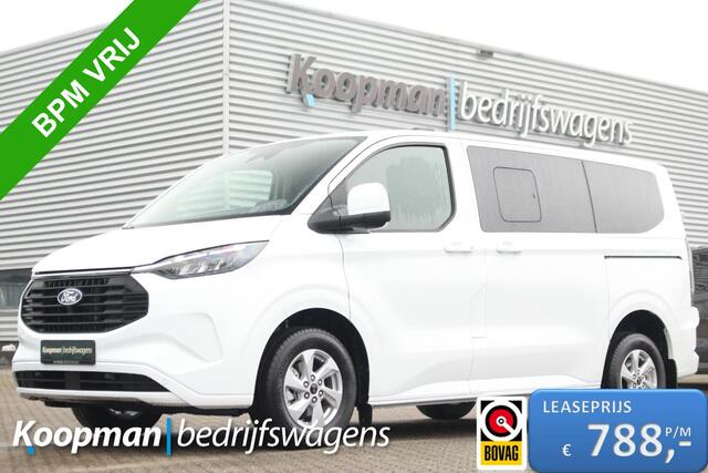 Ford TRANSIT CUSTOM 2.5 PHEV 233pk L1H1 Kombi Limited | 9-Persoons | Incl BPM | Stuur + Stoelverwarming | Keyless | Lease 788,- p/m
