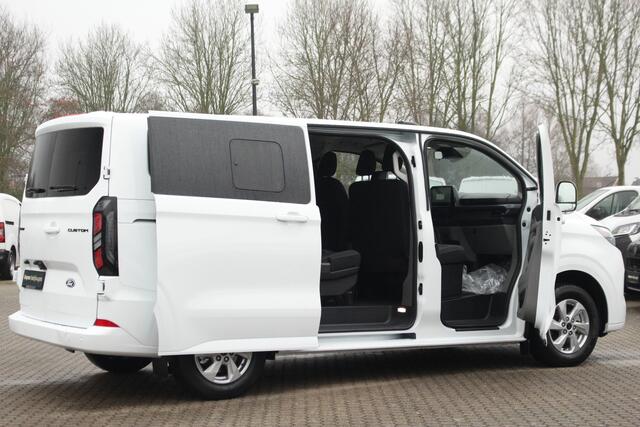 Ford TRANSIT CUSTOM 2.5 PHEV 233pk L1H1 Kombi Limited | 9-Persoons | Incl BPM | Stuur + Stoelverwarming | Keyless | Lease 788,- p/m