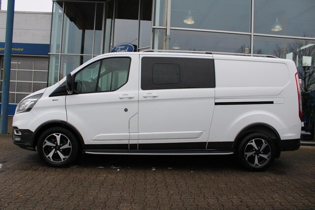 Ford TRANSIT CUSTOM 320 2.0 TDCI L2H1 Limited DC | Trekhaak | Stoelverwarming | Navigatie | Camera | Cruise Control Adaptive |