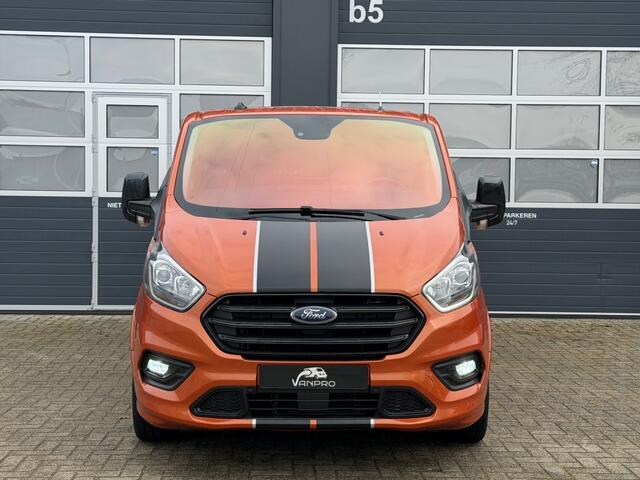 Ford TRANSIT CUSTOM 2.0 TDCi 185PK L2 Orange Sport EDITION / Leder / Trekhaak / Navi / Cruise