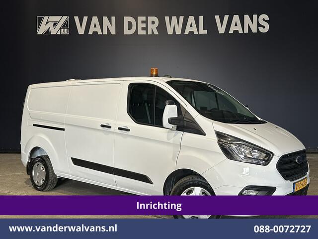 Ford TRANSIT CUSTOM 2.0 TDCI 130pk Inrichting L2H1 Euro6 Airco | Camera | Apple Carplay | 2800kg Trekhaak | Cruisecontrol Android Auto, Stoelverwarming, Verwarmde voorruit, Parkeersensoren, Bijrijdersbank