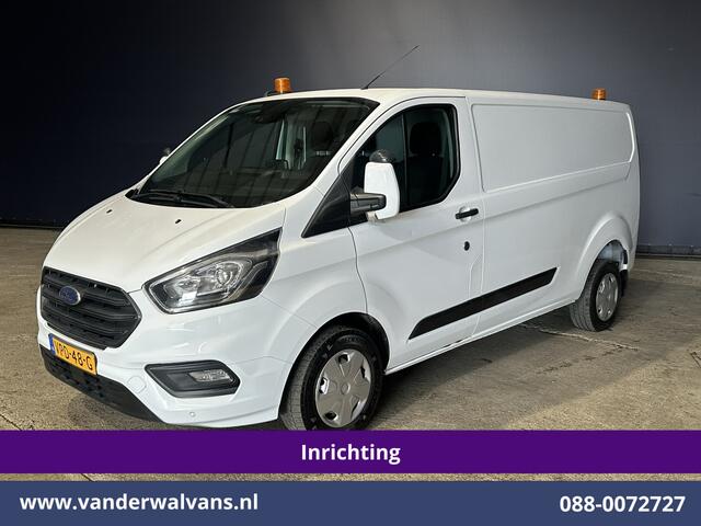 Ford TRANSIT CUSTOM 2.0 TDCI 130pk Inrichting L2H1 Euro6 Airco | Camera | Apple Carplay | 2800kg Trekhaak | Cruisecontrol Android Auto, Stoelverwarming, Verwarmde voorruit, Parkeersensoren, Bijrijdersbank