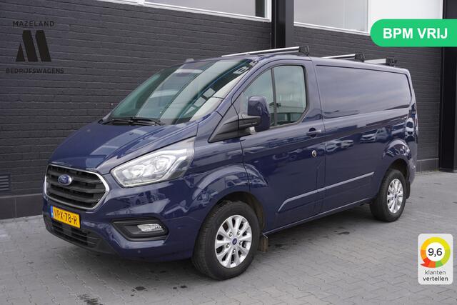 Ford TRANSIT CUSTOM Limited 2.0 TDCI 130PK EURO 6 - Airco - Navi - Cruise - ¤ 19.900,- Excl.