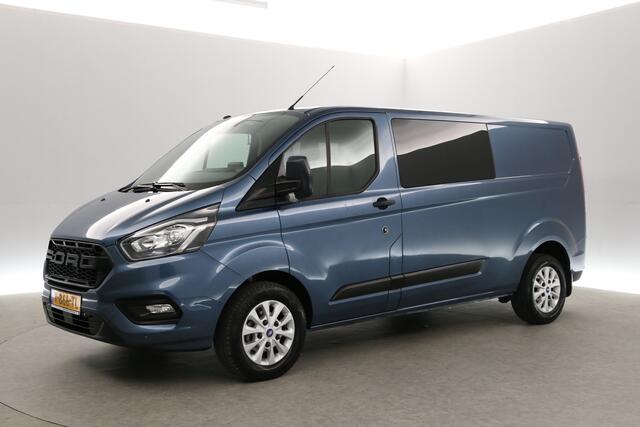 Ford TRANSIT CUSTOM 2.0 TDCI L2H1 | DC | 6-Zits | Carplay | Cruise | Airco | Navigatie | Trekh. | Parkeersens.
