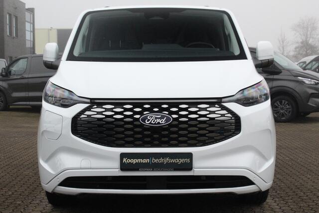 Ford TRANSIT CUSTOM E-Transit 320 L1H1 Limited | 65kWh | 160kW/218pk | Trekhaak 2300kg | Pro Power | Camera | Carplay/Android | Cruise | Lease 681,- p/m