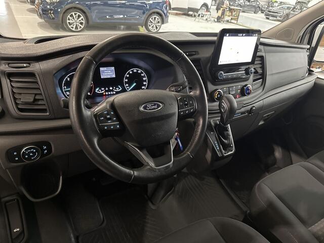 Ford TRANSIT CUSTOM 340 2.0 TDCI Trend Automaat Euro6 H2 3Pers. / Navigatie / Pdc./ Airco / Safety&Comfort pack / Driver assist / Stoelverwarming / Distributie vv.bij 36.126 KM / / Apk 11-2026