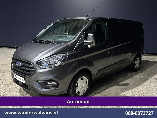 Ford TRANSIT CUSTOM 2.0 TDCI 131pk Automaat L2H1 Euro6 Airco | Camera | LED | Cruisecontrol | Trekhaak Verwarmde voorruit, Parkeersensoren, Bijrijdersbank