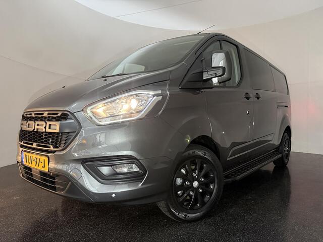 Ford TRANSIT CUSTOM 300 2.0 TDCI L2H1 Limited DC met o.a. Een Achteruitrijcamera, Parkeersensoren, Een Navigatiesysteem, Dodehoek detectie en Een Trekhaak