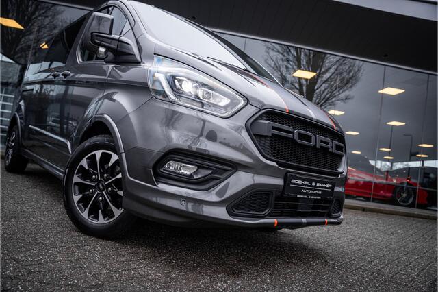 Ford TRANSIT CUSTOM 320 2.0 TDCI 185pk Aut. L2H1 Sport ** Dubbel Cabine ** Leer ** Trekhaak