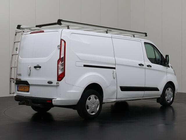 Ford TRANSIT CUSTOM 2.0TDCI 130PK Automaat Lang Euro 6 | 2xSchuifdeur | Navigatie | Imperiaal | Trekhaak | Gate Locks