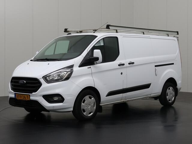 Ford TRANSIT CUSTOM 2.0TDCI 130PK Automaat Lang Euro 6 | 2xSchuifdeur | Navigatie | Imperiaal | Trekhaak | Gate Locks