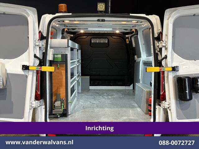 Ford TRANSIT CUSTOM 2.0 TDCI 130pk L2H1 Inrichting Euro6 Airco | Camera | LED | Cruisecontrol | Verwarmde voorruit Parkeersensoren, 2800kg trekvermogen, Bijrijdersbank