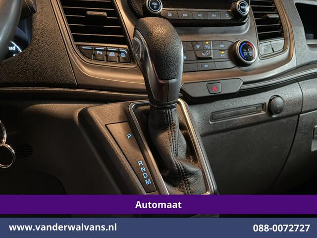 Ford TRANSIT CUSTOM 2.0 TDCI 130pk Automaat L2H1 Euro6 Airco | Cruisecontrol | LED | Multimediascherm | Parkeersensoren Verwarmde voorruit, Bijrijdersbank