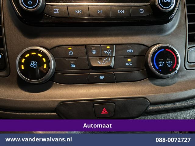 Ford TRANSIT CUSTOM 2.0 TDCI 130pk Automaat L2H1 Euro6 Airco | Cruisecontrol | LED | Multimediascherm | Parkeersensoren Verwarmde voorruit, Bijrijdersbank