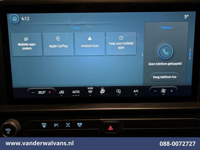 Ford TRANSIT CUSTOM 2.0 TDCI 136pk L2H1 Euro6 Airco | Camera | LED | Cruisecontrol | Apple Carplay Android Auto, Parkeersensoren, Verwarmde voorruit, Bijrijdersbank