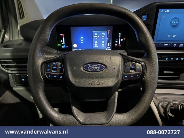 Ford TRANSIT CUSTOM 2.0 TDCI 136pk L2H1 Euro6 Airco | Camera | LED | Cruisecontrol | Apple Carplay Android Auto, Parkeersensoren, Verwarmde voorruit, Bijrijdersbank