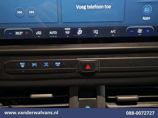 Ford TRANSIT CUSTOM 2.0 TDCI 136pk L2H1 Euro6 Airco | Camera | LED | Cruisecontrol | Apple Carplay Android Auto, Parkeersensoren, Verwarmde voorruit, Bijrijdersbank