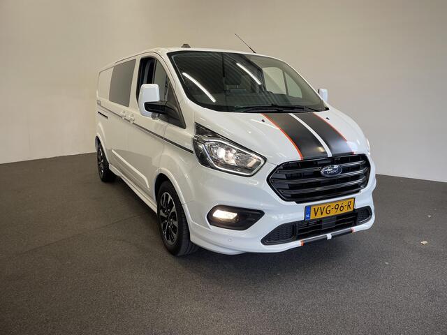 Ford TRANSIT CUSTOM 320 2.0 TDCI L2H1 170PK Sport Automaat Dubbele Cabine Airco Cruise Control Bluetooth Navi Trekhaak