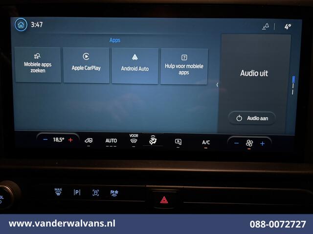 Ford TRANSIT CUSTOM 2.0 TDCI 136pk L2H1 Euro6 Airco | Camera | Apple Carplay | Cruisecontrol | Xenon Android Auto, Verwarmde voorruit, Parkeersensoren, Bijrijdersbank