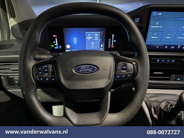 Ford TRANSIT CUSTOM 2.0 TDCI 136pk L2H1 Euro6 Airco | Camera | Apple Carplay | Cruisecontrol | Xenon Android Auto, Verwarmde voorruit, Parkeersensoren, Bijrijdersbank