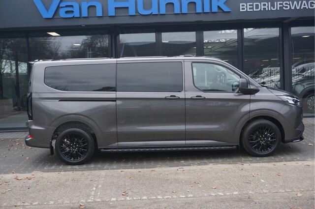 Ford TRANSIT CUSTOM 320L 2.5 PHEV 233PK Dubbel Cabine JWR EDITION PRIJS INCL. BPM !! 13" Navi, Adap. Cruise, Camera, 19" LM, Trekhaak!! NR. HYBDC3