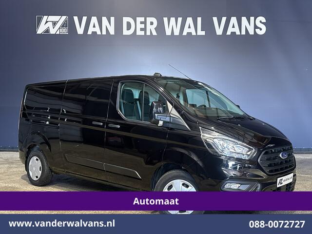 Ford TRANSIT CUSTOM 2.0 TDCI 131pk Automaat L2H1 Euro6 Airco | LED | Apple Carplay | Cruisecontrol Android Auto, Verwarmde voorruit, Parkeersensoren, Bijrijdersbank