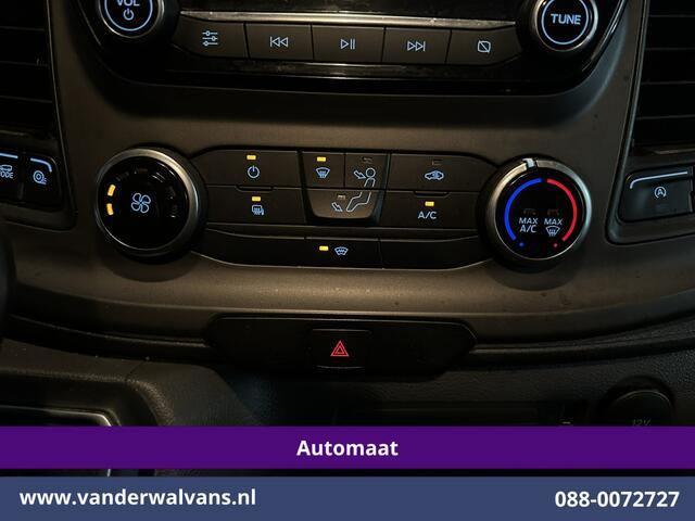Ford TRANSIT CUSTOM 2.0 TDCI 131pk Automaat L2H1 Euro6 Airco | LED | Apple Carplay | Cruisecontrol Android Auto, Verwarmde voorruit, Parkeersensoren, Bijrijdersbank