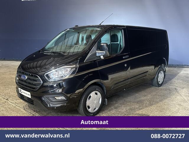 Ford TRANSIT CUSTOM 2.0 TDCI 131pk Automaat L2H1 Euro6 Airco | LED | Apple Carplay | Cruisecontrol Android Auto, Verwarmde voorruit, Parkeersensoren, Bijrijdersbank