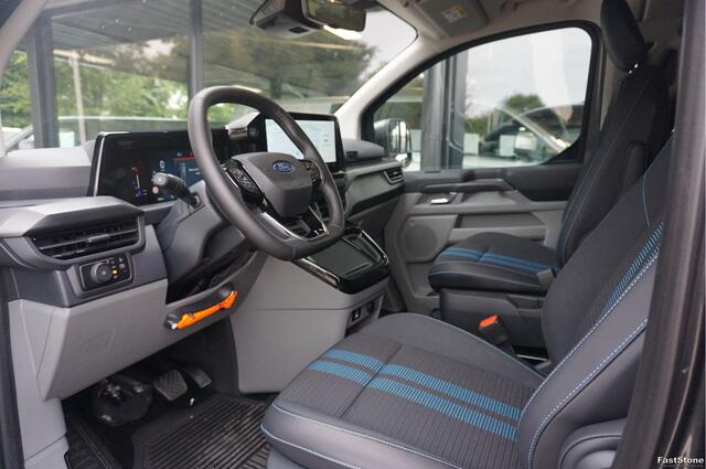 Ford TRANSIT CUSTOM 320S 170PK DC Sport AUT BPM VRIJ Demo!! Navi, ACC, 360° Cam, 19" LM, Elek. Schuifdeur!! NR. HK01*