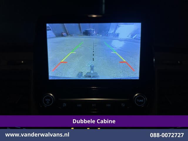 Ford TRANSIT CUSTOM 2.0 TDCI Automaat 131pk L2H1 Dubbel cabine Euro6 Airco | 6-Zits | Camera | Navigatie | Apple Carplay LED, Trekhaak, Cruisecontrol, Android Auto, Stoelverwarming, Verwarmde Voorruit, Parkeersensoren, Bijrijdersbank