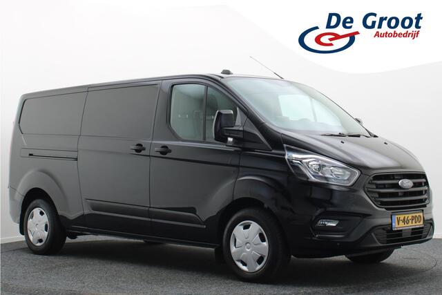 Ford TRANSIT CUSTOM 320 2.0 TDCI L2H1 Limited Leer, 3-Zits, Camera, Cruise, Apple Carplay, Verwarmde Voorruit, DAB, PDC