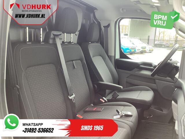 Ford TRANSIT CUSTOM E-Transit 320 L2 Trend 65 kWh 330km WLTP LED/ Standkachel/ Snellader/ 2.3t Trekverm./ Stuurverw./ Stoelverw./ Carplay/ Climate/ PDC/ Cruise