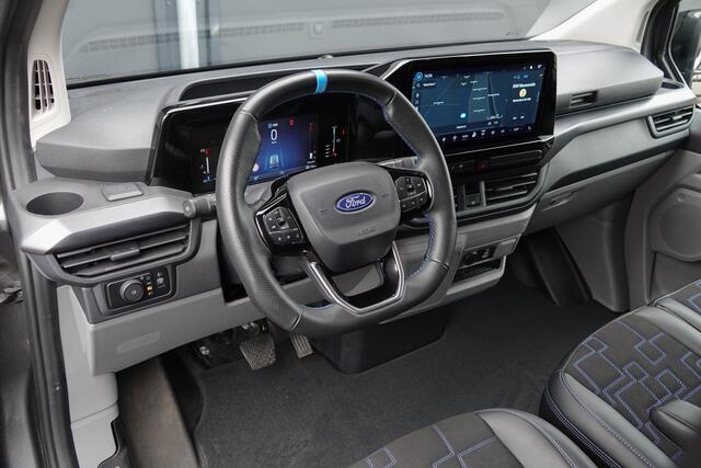 Ford TRANSIT CUSTOM L2H1 2.0Tdci 170Pk Aut. | MS-RT | AWD | 320 | 2xSchuifdeur | Achteruitrijcamera | Trekhaak | 19''