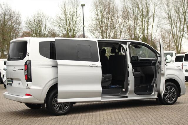 Ford TRANSIT CUSTOM 2.5 PHEV 233pk L2H1 Kombi Limited | 9-Persoons | Incl BPM | Stuur + Stoelverwarming | Keyless | Lease 860,- p/m