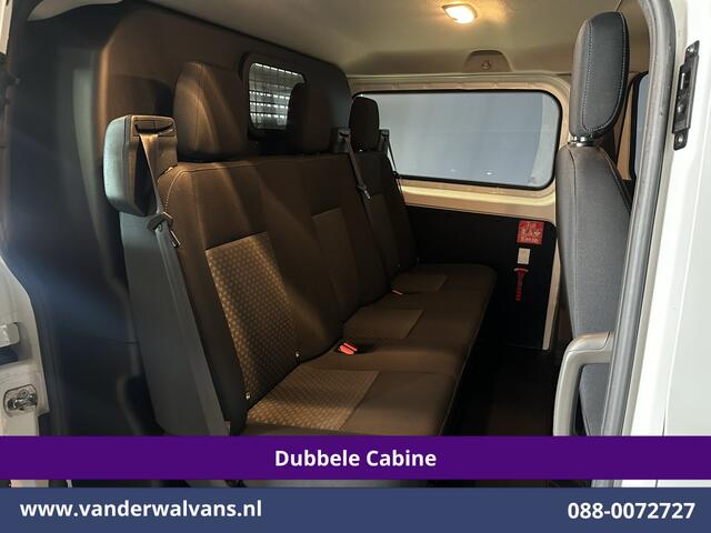 Ford TRANSIT CUSTOM 2.0 TDCI 130pk L2H1 Dubbele Cabine Euro6 Airco | 5-Zits | Imperiaal | LED | Cruisecontrol Stoelverwarming, Parkeersensoren