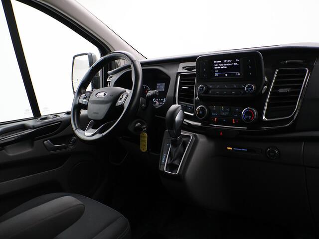 Ford TRANSIT CUSTOM 2.0 TDCI 130 PK AUT. L2H1 DUBBEL CABINE LIMITED | 2 SCHUIFDEUREN | TREKHAAK | CAMERA | STOELVERW. |