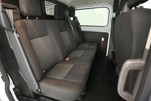 Ford TRANSIT CUSTOM 2.0 TDCI L2H1 | DC | 6 Zits | Airco | Cruise | Parkeersensoren