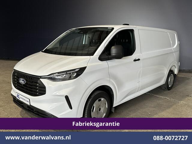 Ford TRANSIT CUSTOM 2.0 TDCI 136pk L2H1 Fabrieksgarantie Euro6 Airco | Camera | LED | Apple Carplay | Cruisecontrol Android Auto, Leder, Verwarmde voorruit, Parkeersensoren, Bijrijdersbank, 2740kg laadvermogen