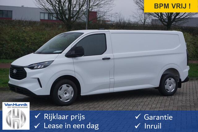 Ford TRANSIT CUSTOM 300L 150PK Trend BPM VRIJ!! Navi, Camera, Adap. Cruise, LED!! NR. 467