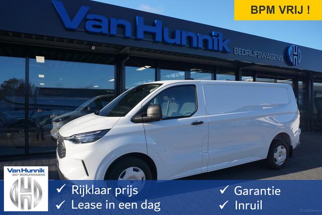 Ford TRANSIT CUSTOM 300L 170PK Trend AUT BPM VRIJ!! 13" Sync Apple CP/Android A, Camera!! NR. S978*