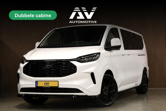 Ford TRANSIT CUSTOM 320 2.0 TDCI 170 PK L2H1 Limited DC | Dubbel Cabine | ACC | Blind Spot | Navigatie | Camera | CarPlay | Lane Assist | Trekhaak | BPM VRIJ | Verlengde fabrieksgarantie tot 12-2029 | 5-Zitter | AV Edition