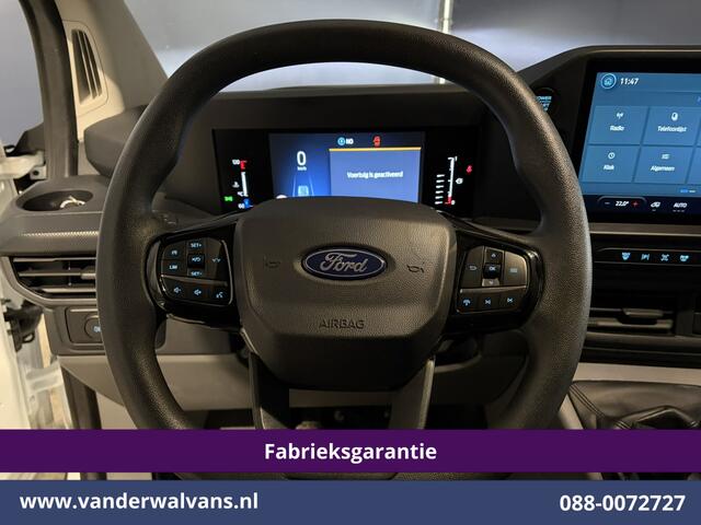 Ford TRANSIT CUSTOM 2.0 TDCI 136pk L2H1 Fabrieksgarantie Euro6 Airco | Camera | Apple Carplay | LED Cruisecontrol, Androids Auto, Verwarmde Voorruit, Parkeersensoren, Bijrijdersbank, 2800kg trekvermogen