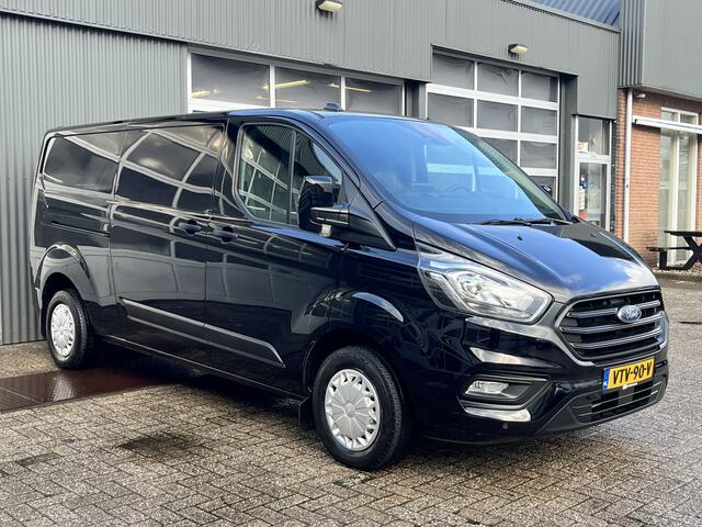 Ford TRANSIT CUSTOM 300 2.0 TDCI L2H1 Dubbele schuifdeur Airco Cruise control 3-Persoons Telefoonverbinding Navigatiesysteem Achterruitrij camera Parkeersensoren voor en achter Schuifdeur Euro 6