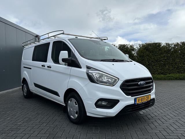 Ford TRANSIT CUSTOM 2.0 TDCI / L2H1 / DUBBEL CABINE / 1e EIG. / TREKHAAK / IMPERIAAL / CAMERA / CRUISE / 6 PERSOONS