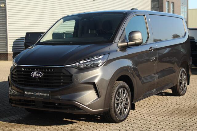 Ford TRANSIT CUSTOM E-Transit 320 L1H1 Limited | 65kWh | 160kW/218pk | Trekgewicht 2300kg | Camera | Carplay/Android | Cruise | Lease 681,- p/m