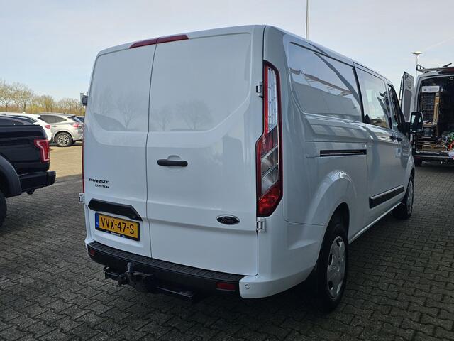 Ford TRANSIT CUSTOM 320 2.0 TDCI L2H1 Trend DC Trekhaak | Stoelverwarming | Camera | Cruise Control | Zéér nette auto!